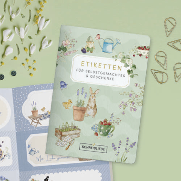 Etikettenbuch Garten, Innenansicht #10
