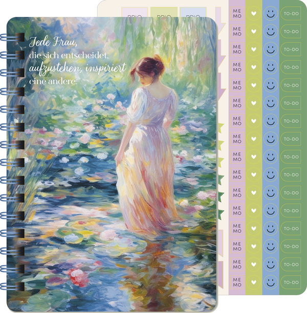 Notizblock-Woman, Innenansicht #1