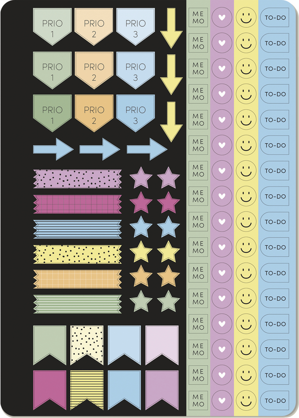 Notizblock Visual words, Innenansicht #2