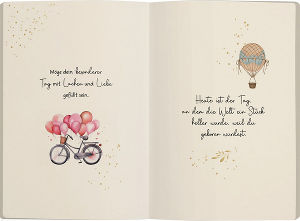 Geschenkbuch - Zum Geburtstag, Innenansicht #1