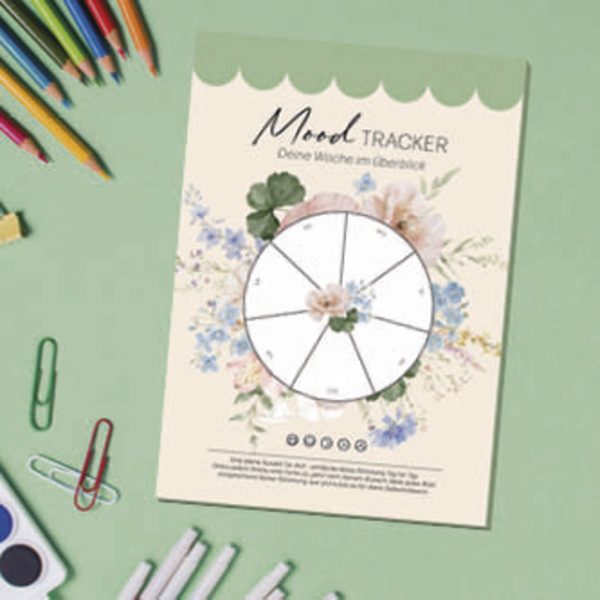 Mood-Tracker Blumen, Innenansicht #10