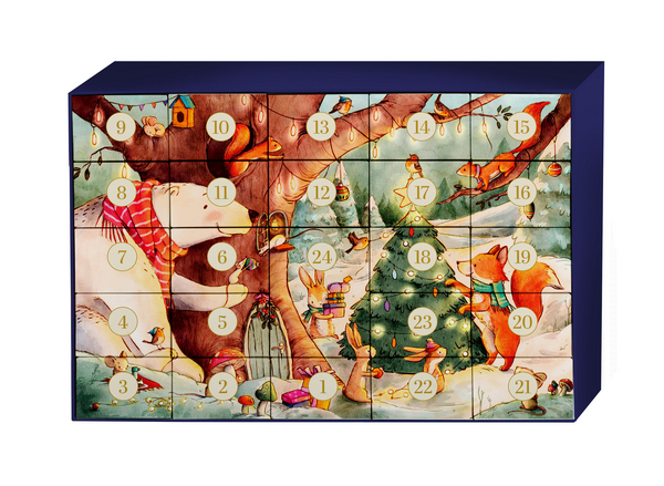 Puzzle-Adventskalender &raquo;Kleine Freunde&laquo;, Innenansicht #1