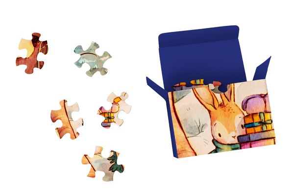 Puzzle-Adventskalender &raquo;Kleine Freunde&laquo;, Innenansicht #2