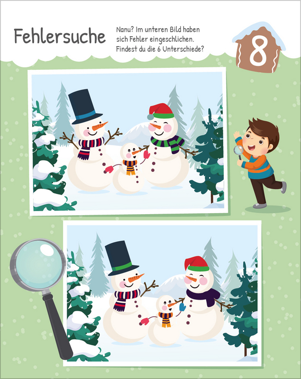 Mitmach-Adventskalender, Innenansicht #2