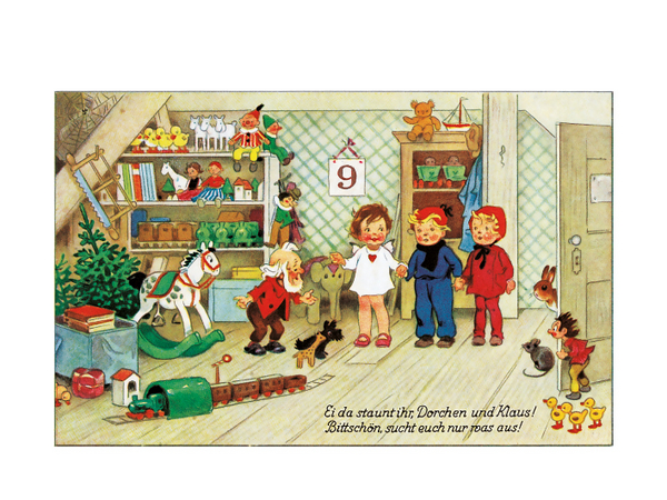 Advents-Abreißkalender "Nostalgie im Advent", Innenansicht #1