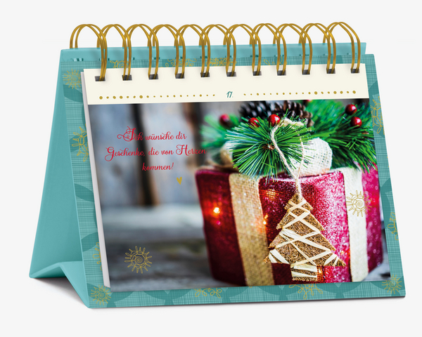 Tisch-Adventskalender "24 Weihnachtswünsche", Innenansicht #2