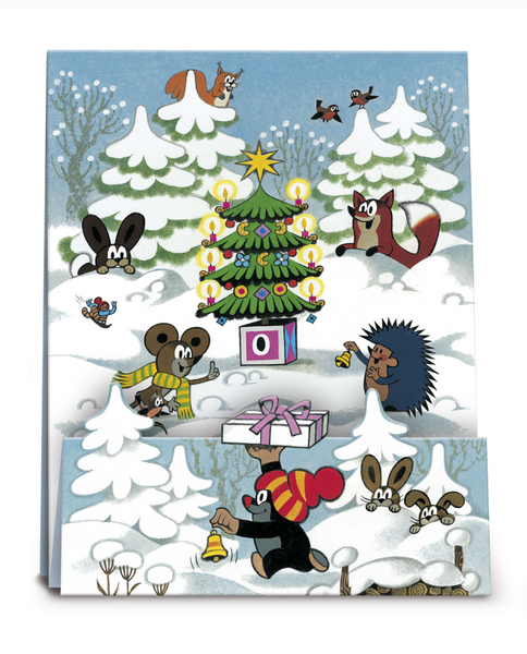 Adventskalender "Der kleine Maulwurf feiert Weihnachten", Innenansicht #1