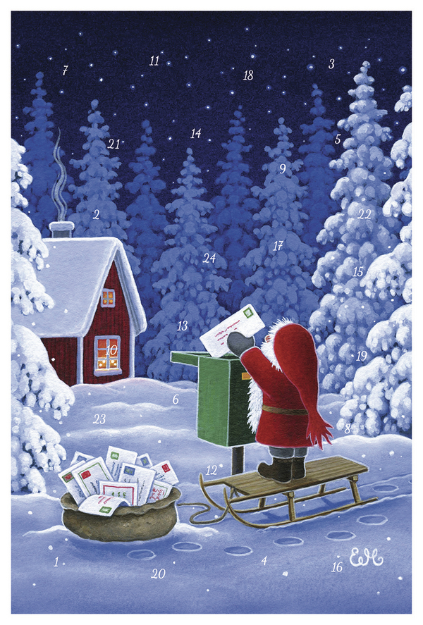 Adventskarten-Sortiment »God Jul II« (3 x 1 Karte), Innenansicht #3