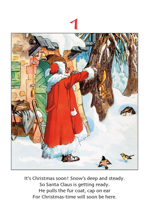 Advents-Abreißkalender "Christmas Workshop", Innenansicht #1