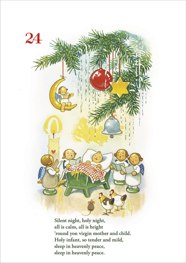 Advents-Abreißkalender "For the Good Children", Innenansicht #1