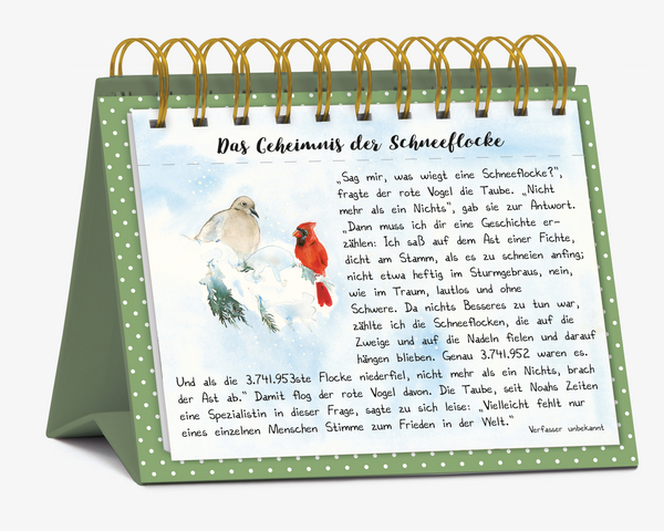 Tisch-Adventskalender "24 Tage Winterzauber im Advent", Innenansicht #2