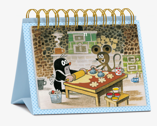 Postkarten-Adventskalender "24 Tage im Advent mit dem kleinen Maulwurf", Innenansicht #2