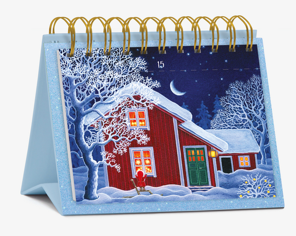 Postkarten-Adventskalender "24 Tage im Advent mit Tomte", Innenansicht #1
