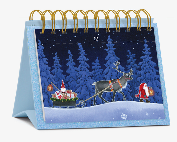 Postkarten-Adventskalender "24 Tage im Advent mit Tomte", Innenansicht #2
