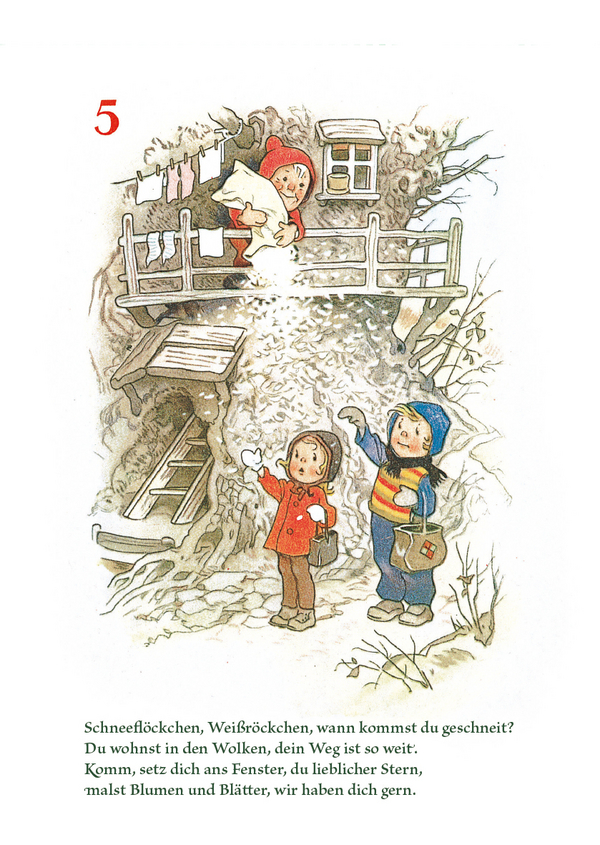 Advents-Abreißkalender "Für die braven Kinder", Innenansicht #1