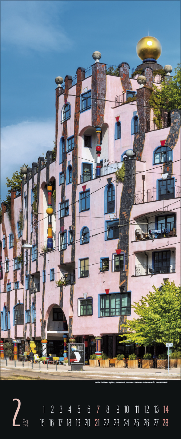 Hundertwasser Architektur 2027, Innenansicht #2