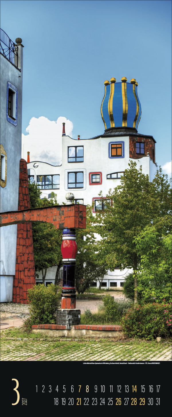 Hundertwasser Architektur 2027, Innenansicht #3