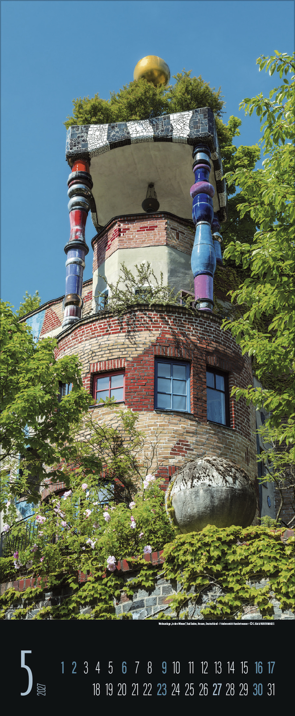 Hundertwasser Architektur 2027, Innenansicht #5