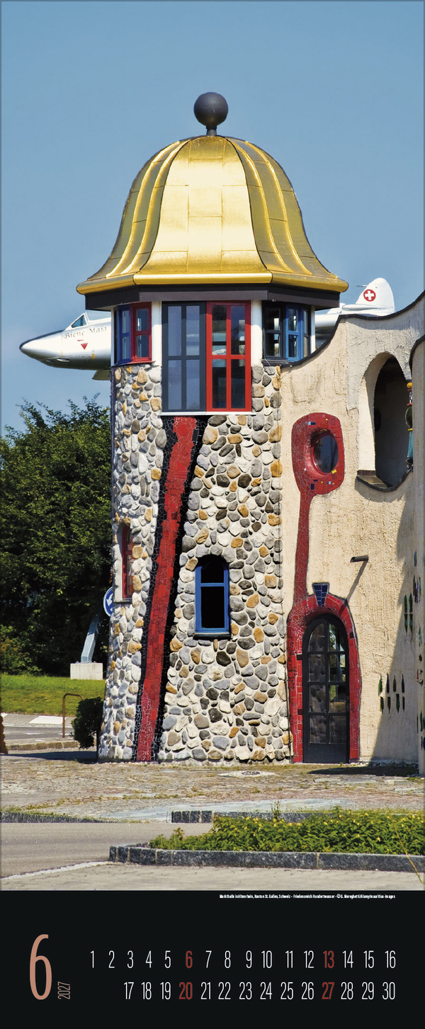 Hundertwasser Architektur 2027, Innenansicht #6