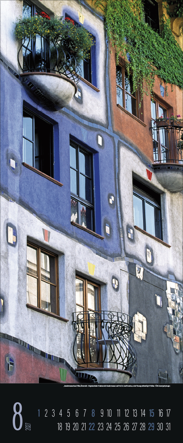 Hundertwasser Architektur 2027, Innenansicht #8