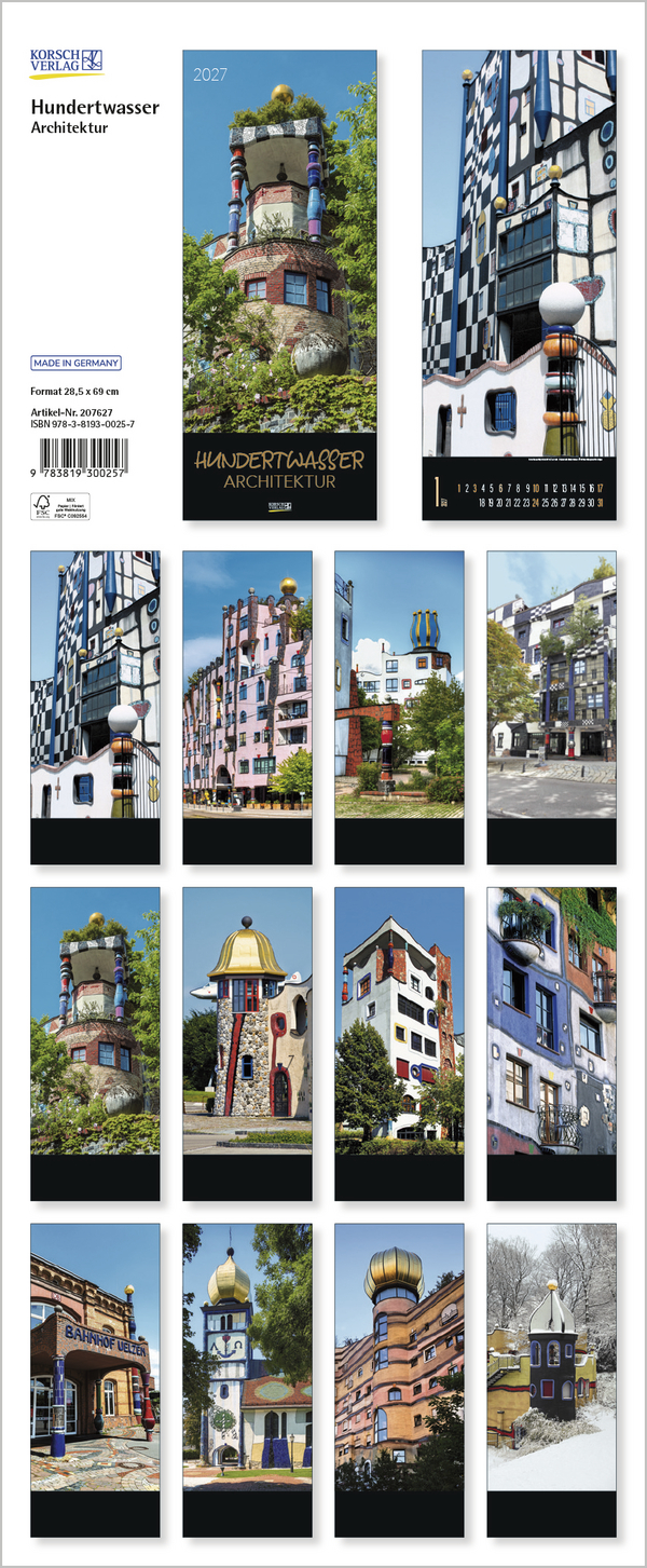 Hundertwasser Architektur 2027, Innenansicht #13