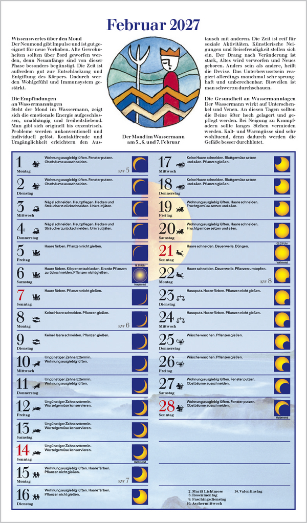 Mit dem Mond im Rhythmus 2027, Innenansicht #2