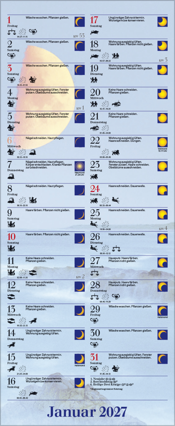Mond-Planer 2027, Innenansicht #1