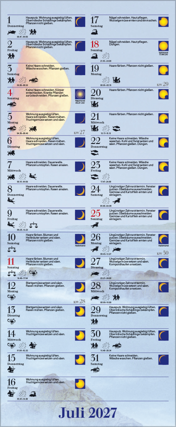Mond-Planer 2027, Innenansicht #7