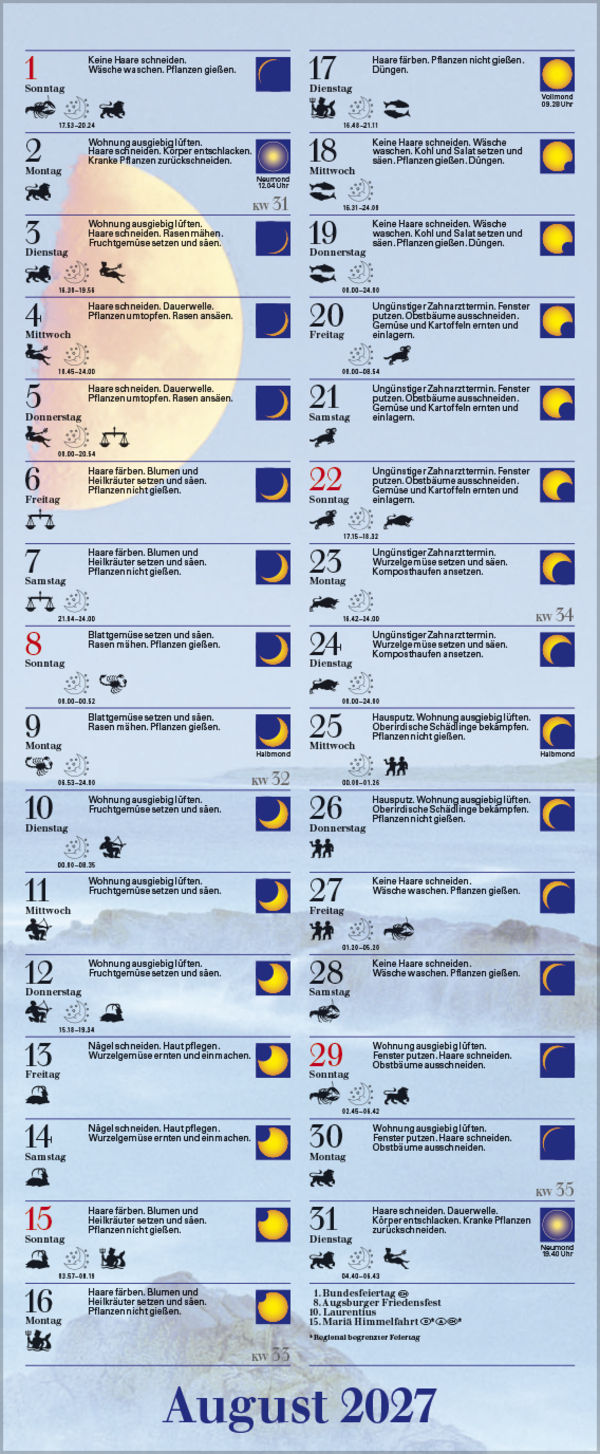 Mond-Planer 2027, Innenansicht #8