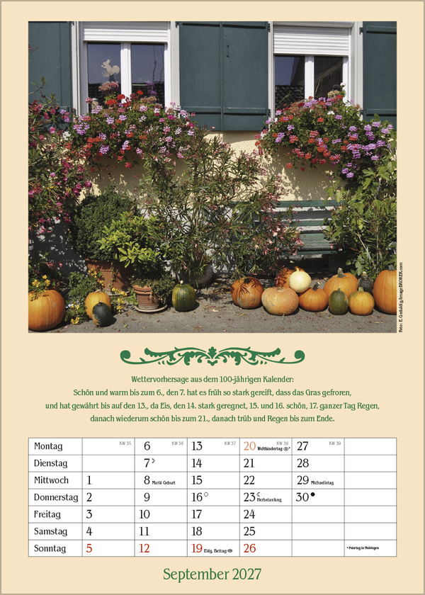 Landleben mit Hundertj&auml;hrigem Kalender 2027, Innenansicht #9