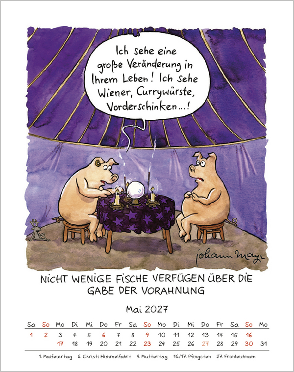 Fische 2027, Innenansicht #5