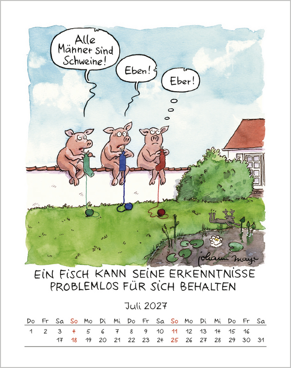 Fische 2027, Innenansicht #7
