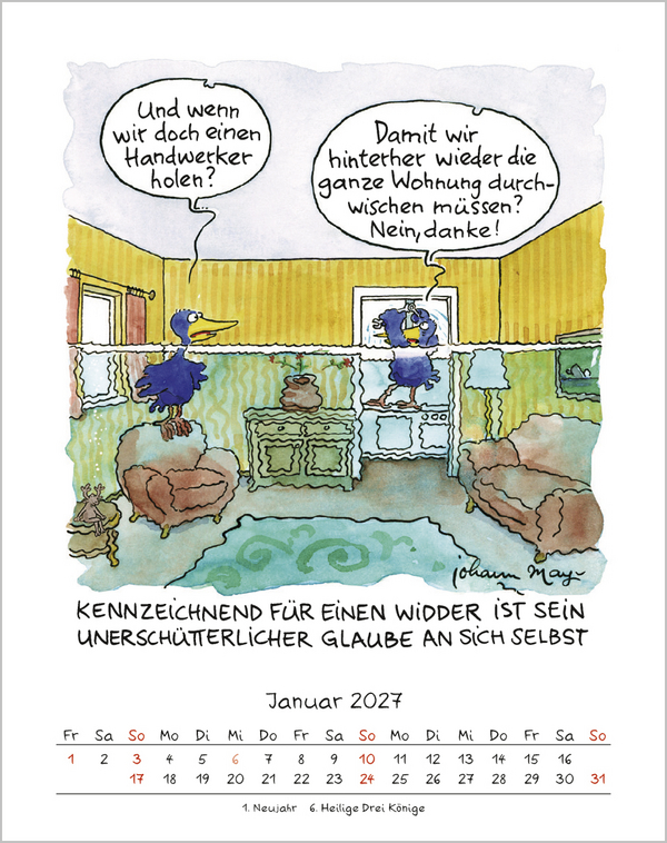 Widder 2027, Innenansicht #1