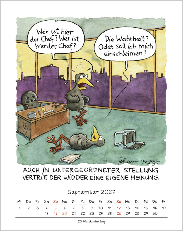 Widder 2027, Innenansicht #9