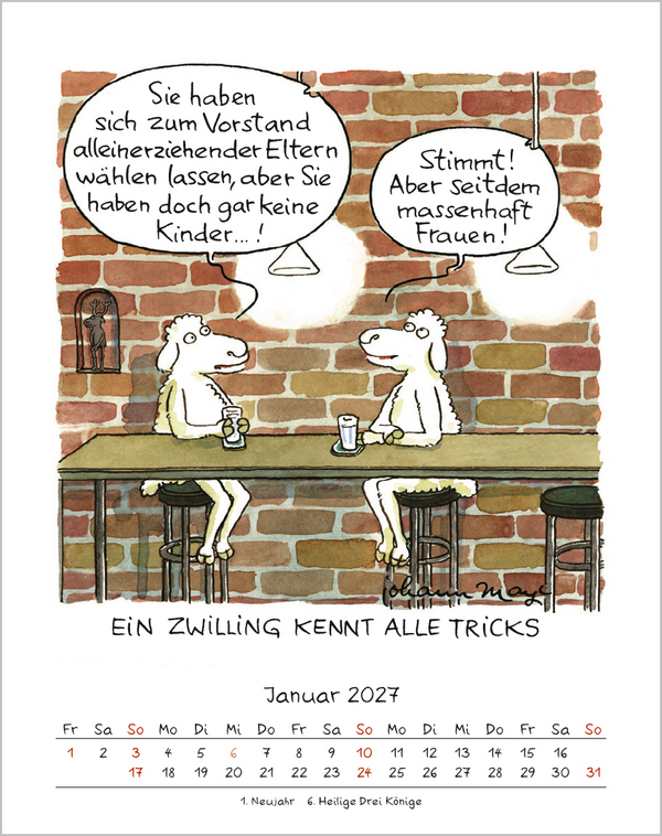 Zwillinge 2027, Innenansicht #1