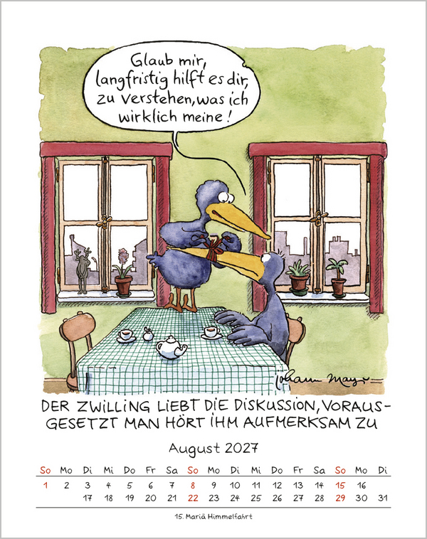 Zwillinge 2027, Innenansicht #8