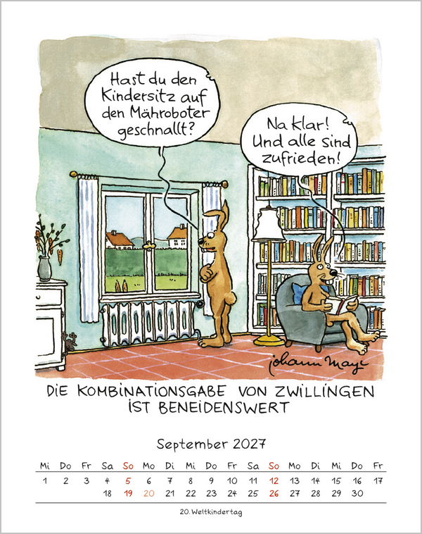 Zwillinge 2027, Innenansicht #9