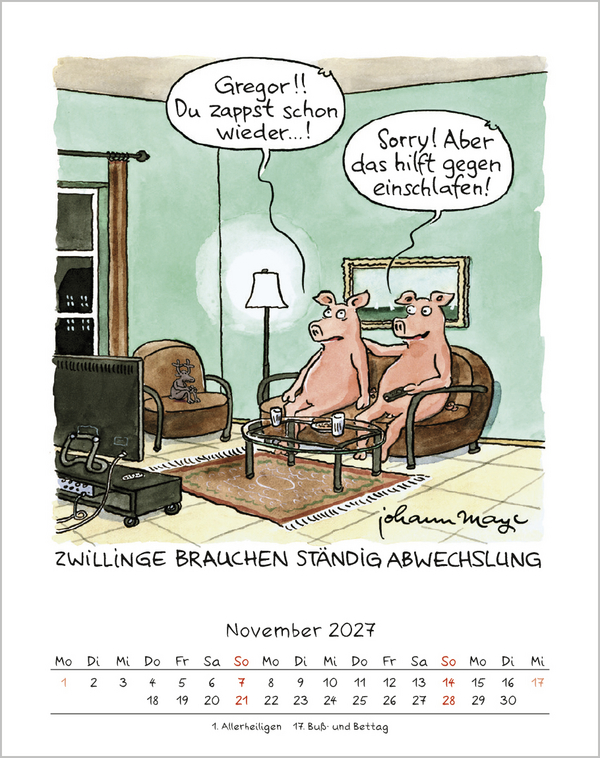 Zwillinge 2027, Innenansicht #11