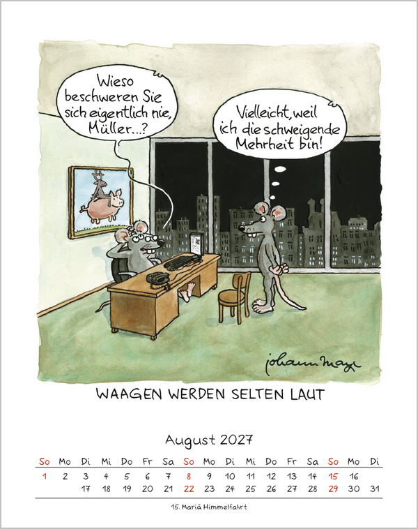 Waage 2027, Innenansicht #8