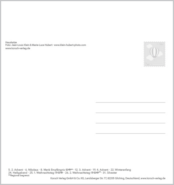 Schmusekatzen 2027, Innenansicht #13