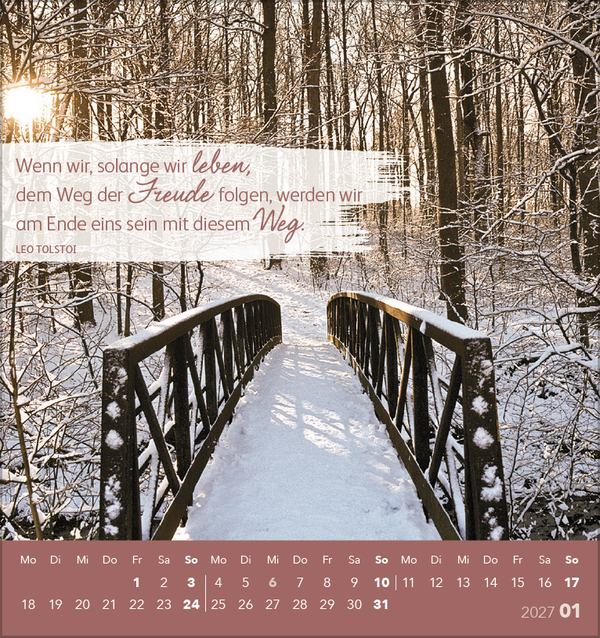 Genie&szlig;e jeden Augenblick 2027, Innenansicht #1