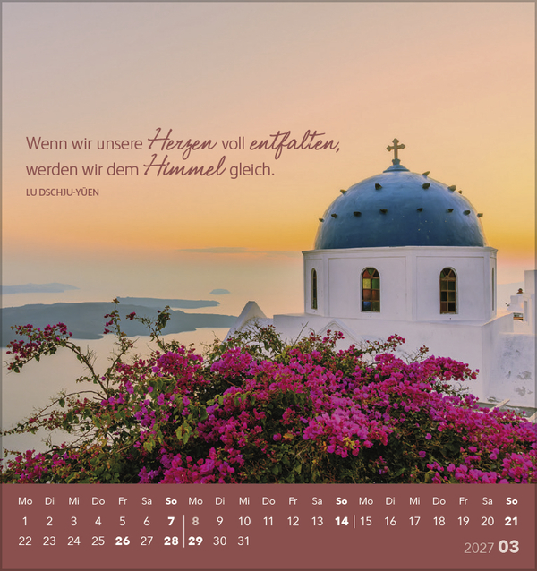 Genie&szlig;e jeden Augenblick 2027, Innenansicht #3