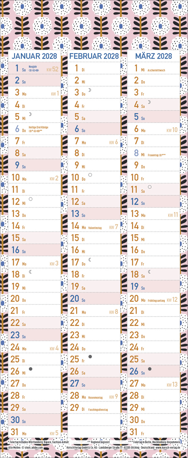 Familientimer Wir planen das! 2027, Innenansicht #13