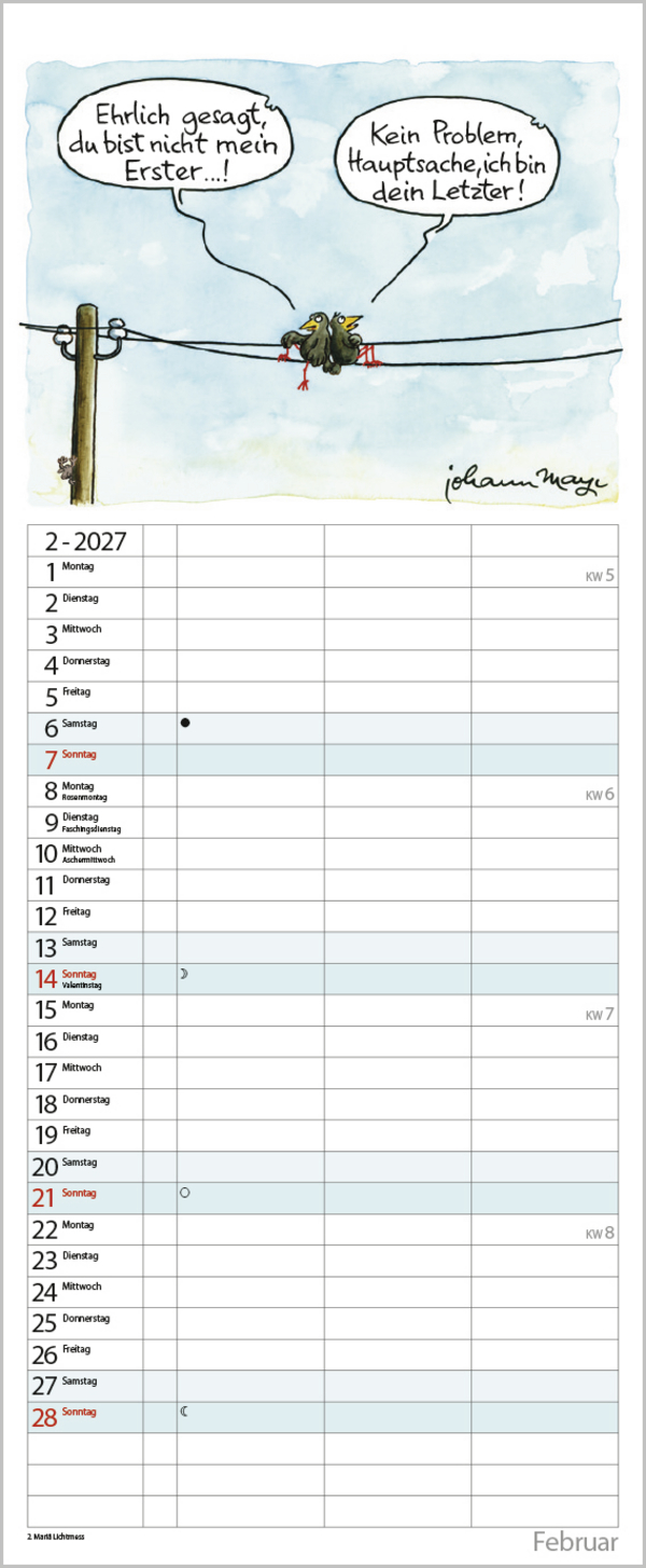 Timer f&uuml;r 2 2027, Innenansicht #2