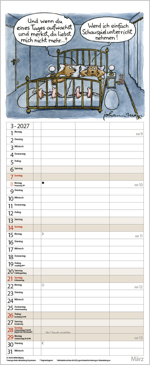 Timer f&uuml;r 2 2027, Innenansicht #3
