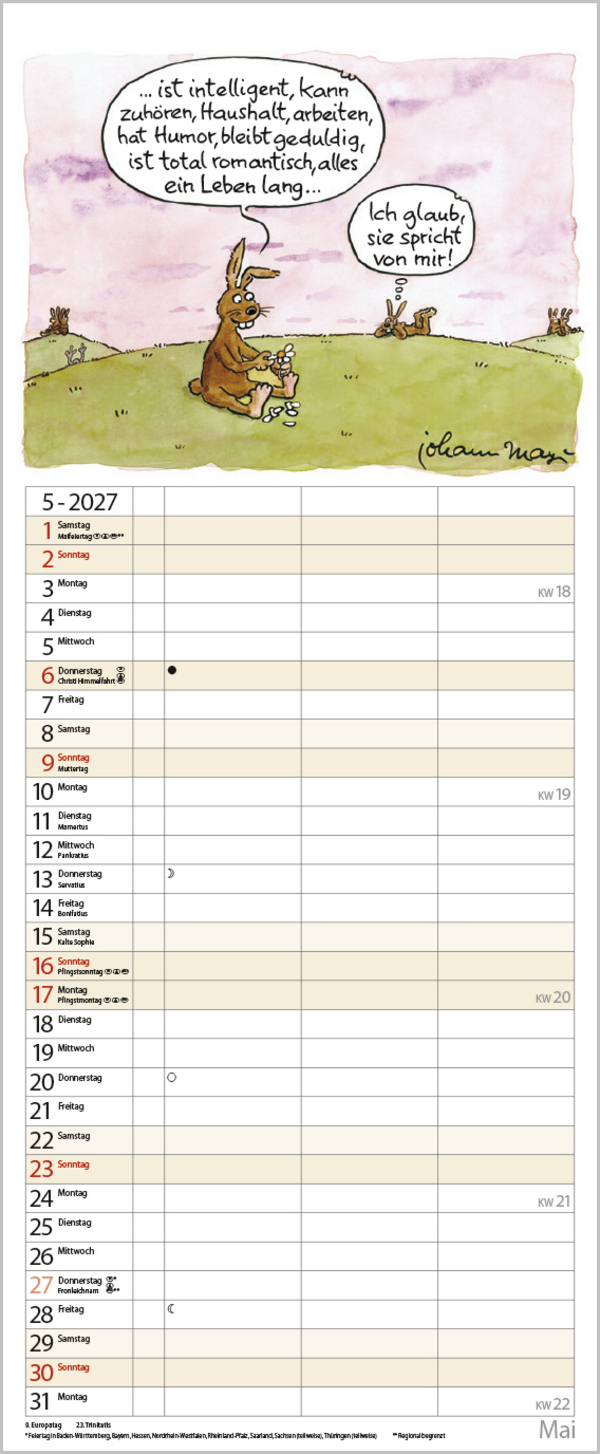 Timer f&uuml;r 2 2027, Innenansicht #5