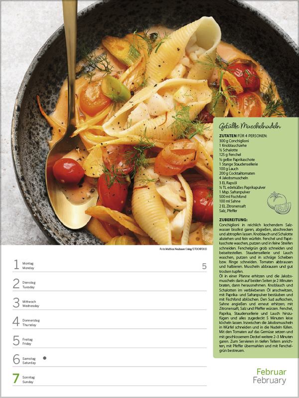 Saisonale und regionale Genussrezepte 2027, Innenansicht #1