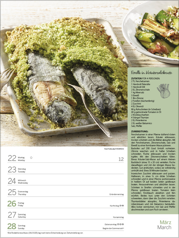 Saisonale und regionale Genussrezepte 2027, Innenansicht #5