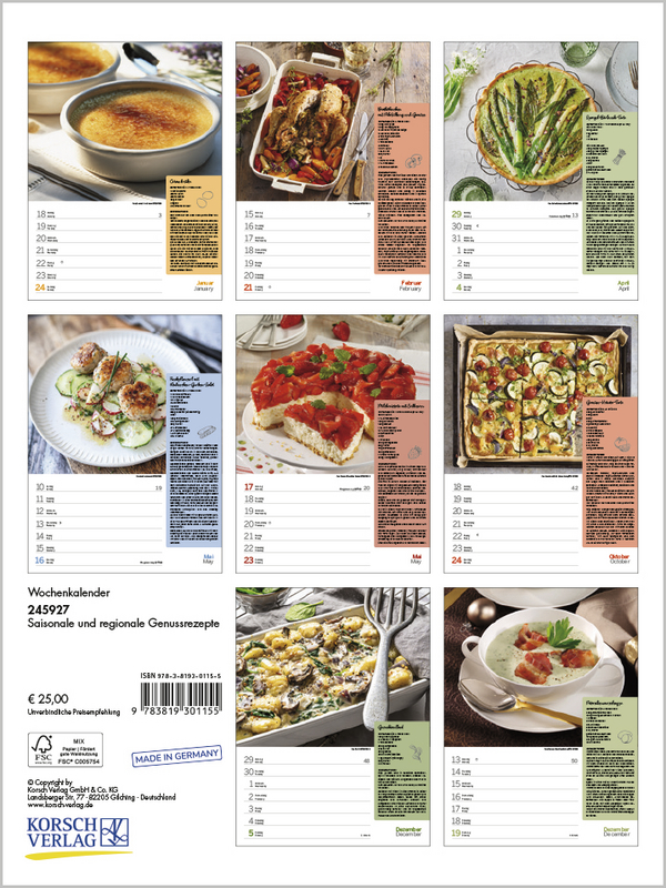 Saisonale und regionale Genussrezepte 2027, Innenansicht #15