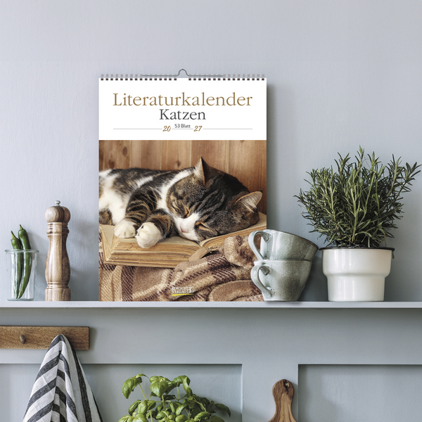 Literaturkalender Katzen 2027, Innenansicht #55